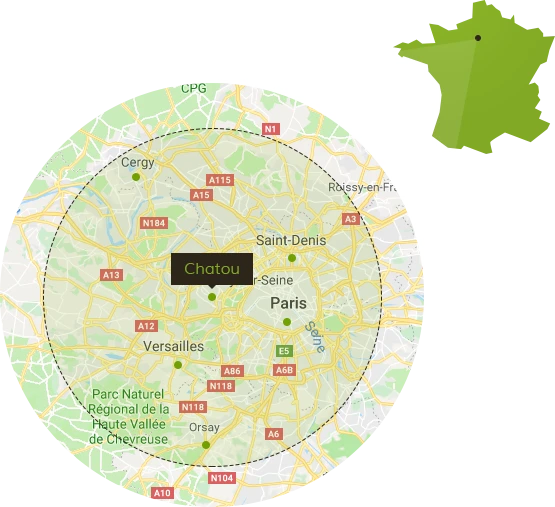 Zone d'intervention